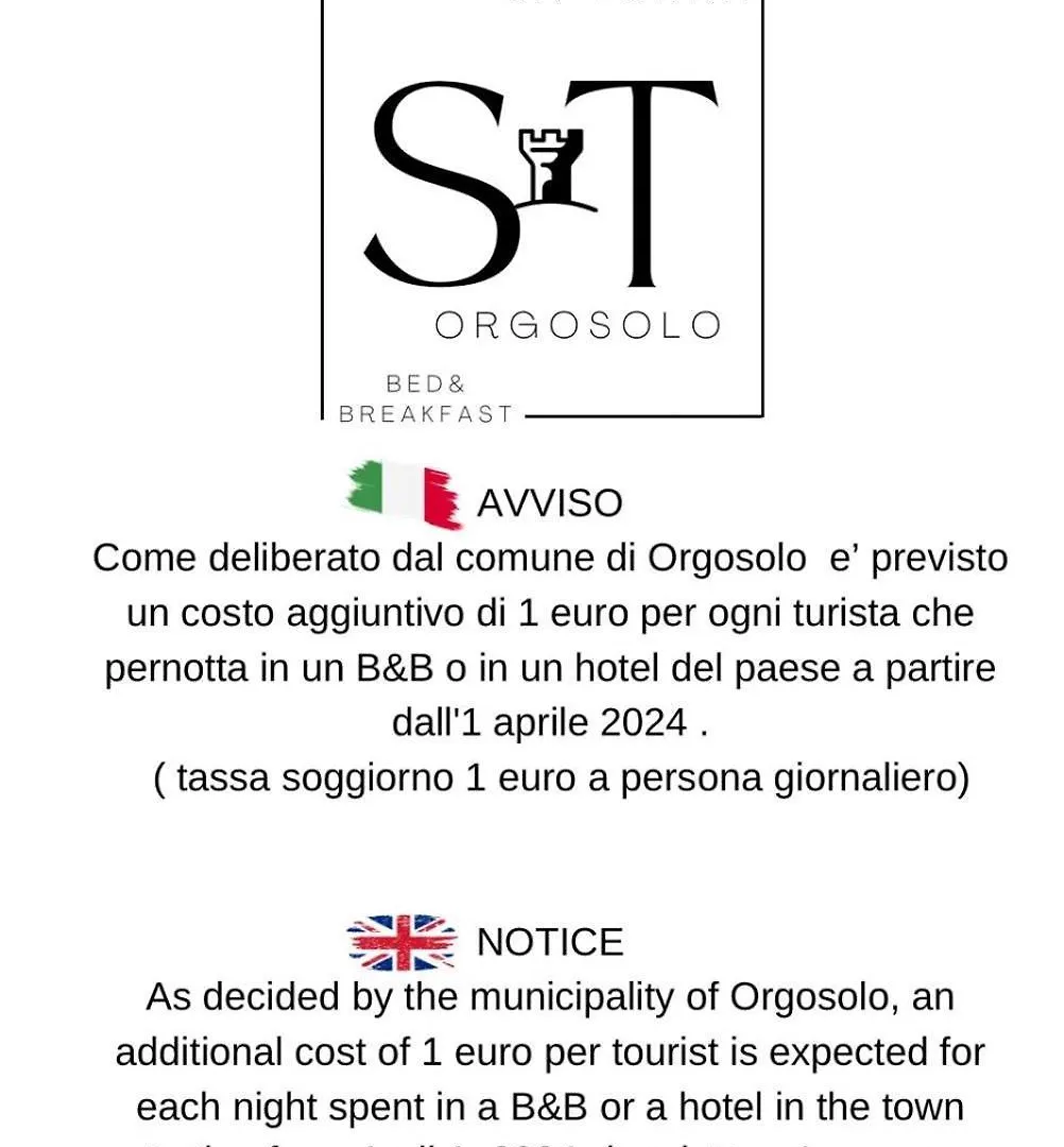 Bed&Breakfast Saturre Orgosolo 0*,  Italy